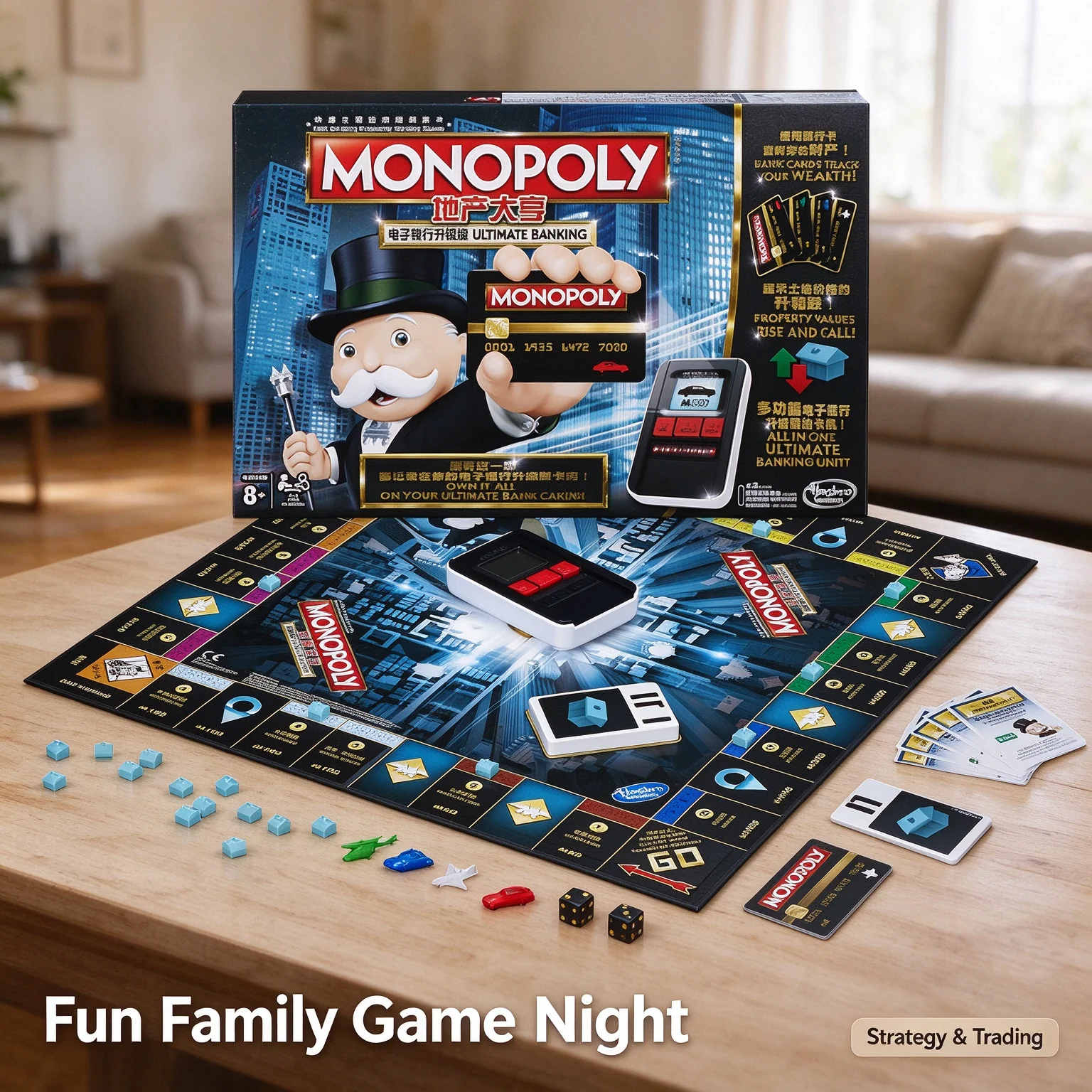 Hasbro Game Monopoly - Hasbro Monopoly Ultimate Banking: Jogo de