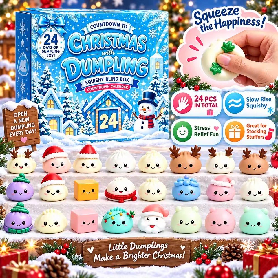 Calendário do Advento Squishy  - Party Games For Christmas avaliação e preço