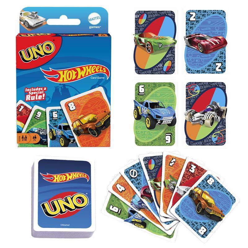 Jogo de cartas UNO Hot Wheels, - Party Games Night avaliação e preço