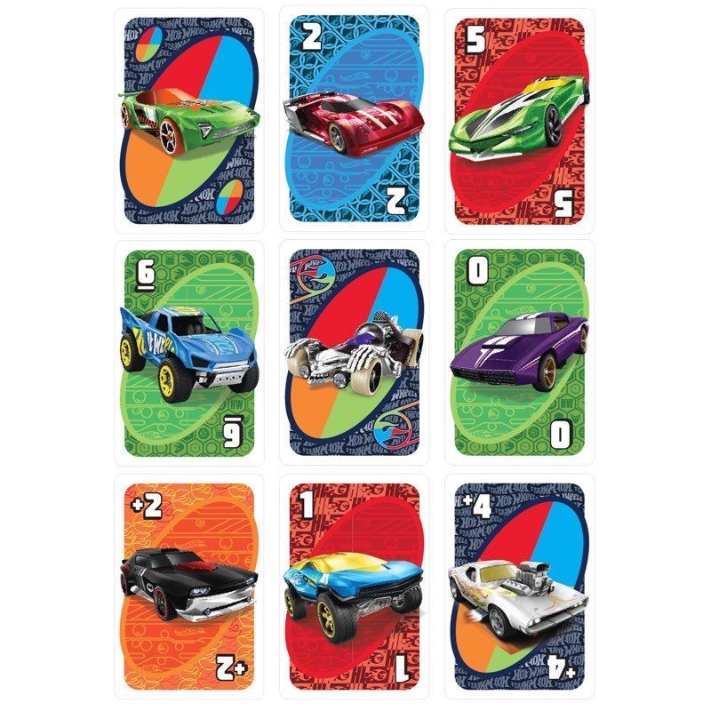 Jogo de cartas UNO Hot Wheels, - Party Games Night avaliação e preço